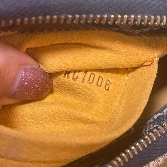 Louis Vuitton Blue Denim Pochette Cosmetic Pouch Monogram Cosmetic Bag - Picture 11 of 11